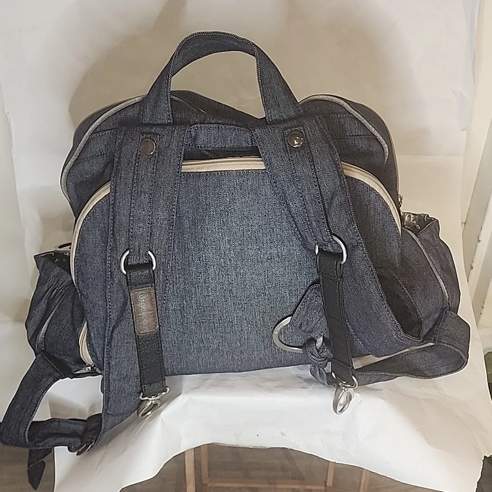 Gittabags Denim Diaper‎ Backpack